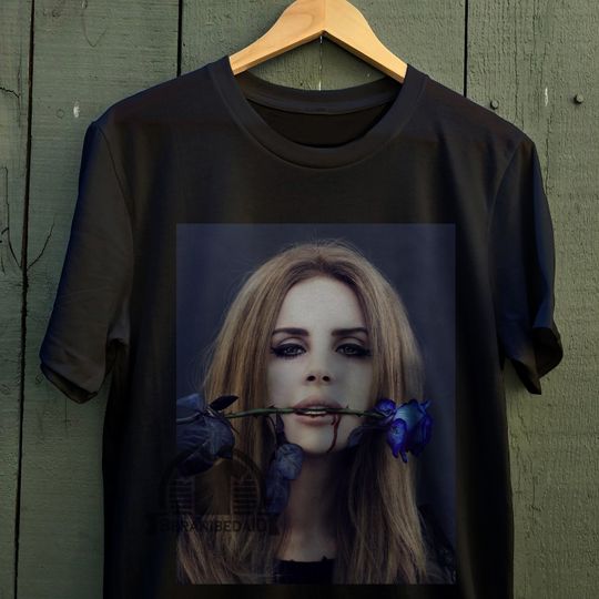 Vintage Lana Del Rey 80s Unisex T-Shirt | Cotton Short Sleeve Shirt | Casual Shirt | Trending Shirt