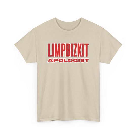 Limp bizkit apologist Tshirt | Cotton Short Sleeve Shirt | Casual Shirt | Trending Shirt