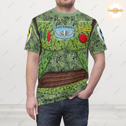 Halloween Buzz Lightyear Costume Shirt, Toy Story Shirt, Mens Disney Shirt, Disney Shirts For Men, Disney Costume, Disney 3D Cosplay