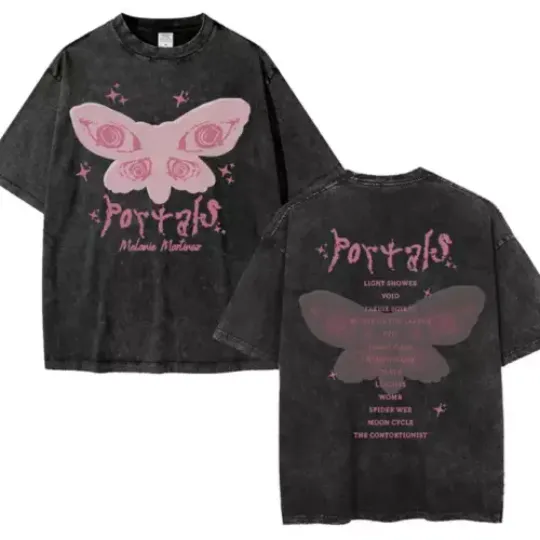 Melanie Martinez the Trilogy Tour 2024 Portals Album T Shirt Men'S Women Fashion