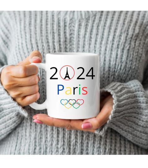 Paris 2024 Olympics games Commemorative Ceramic coffee Mug (11oz, 15oz)
