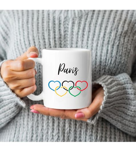 Paris 2024 Olympics games Commemorative Ceramic coffee Mug (11oz, 15oz)