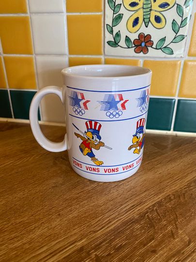 ViNTAGE 1982 Olympics games Commemorative Ceramic coffee Mug (11oz, 15oz)