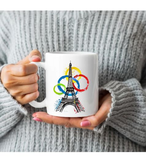 Paris 2024 Olympics games Commemorative Ceramic coffee Mug (11oz, 15oz)