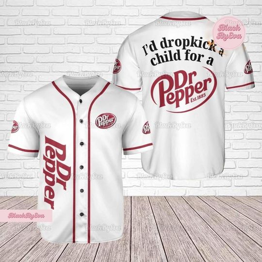 Dr Pepper Baseball Shirt, Dr Pepper Jersey Shirt, Dr Pepper Jersey, I Love Dr Pepper Tshirt, Dr Pepper Tshirt, Dr Pepper Lover Gift