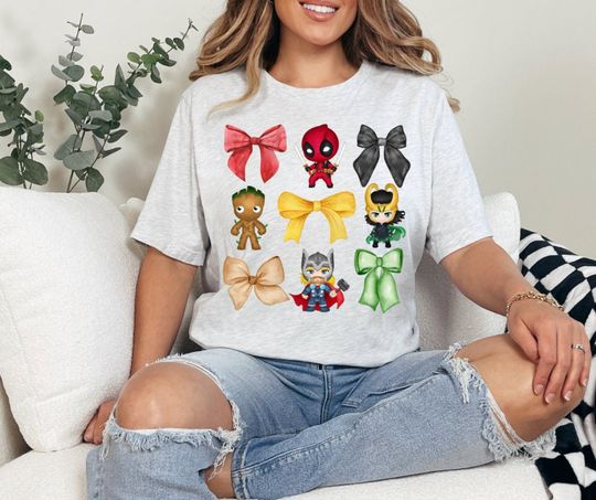 Inspired Coquette Tee | Disney California Adventure Park | Avengers Campus | Deadpool