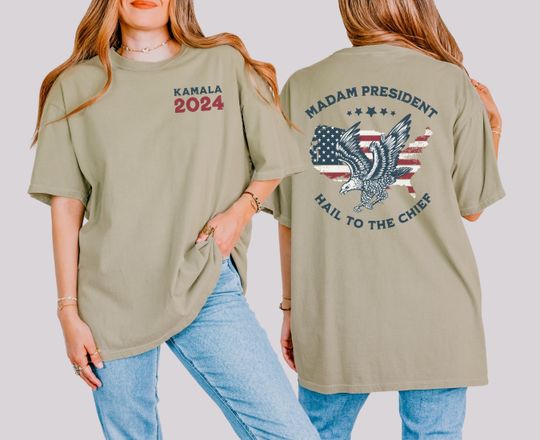 Madam President Kamala Shirt,Kamala Harris President 2024 Shirt, Womens Power, Girl Power, Democrat T-shirt, Equal Rights, Election 2024