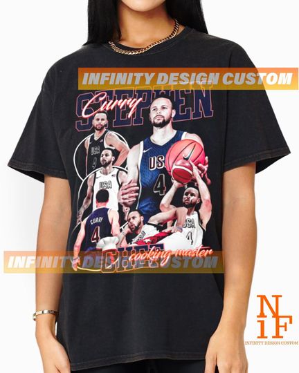 Limited Stephen Curry shirt Vintage 90s T-shirt, Merchandise Bootleg Vintage Classic Graphic Tee