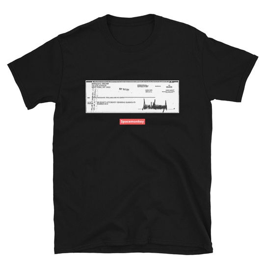 Trump Donation To Kamala Harris Check T-Shirt, Anti Trump Shirt
