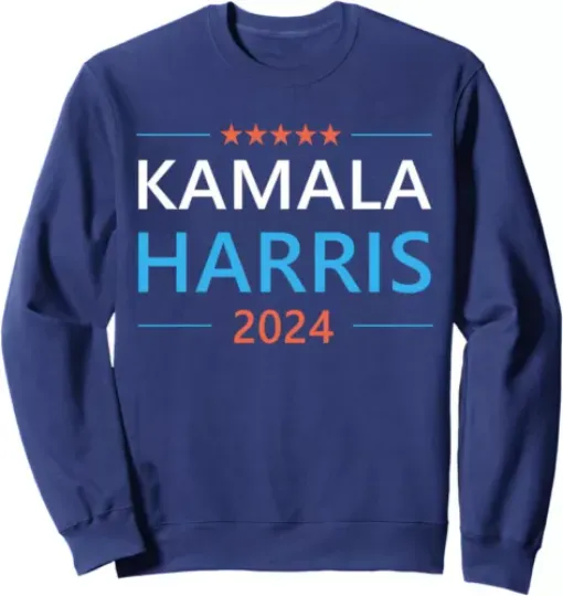Kamala Harris Vice President 2024 Politics Fans Gift Unisex Crewneck Sweatshirt