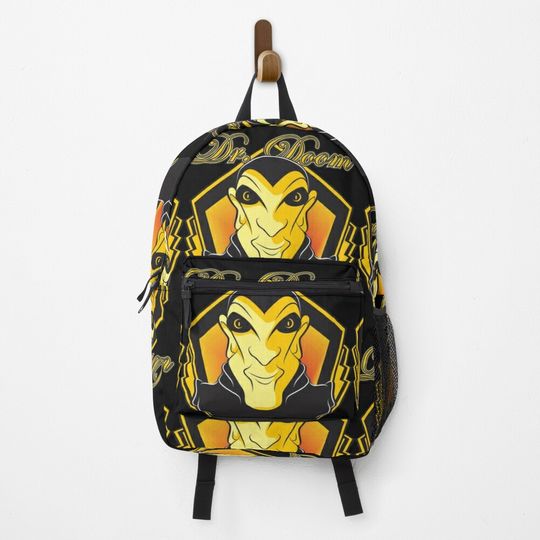 Dr Dooom Backpack, Marvel Comics Backpack, Student Backpack, Back To School Gift