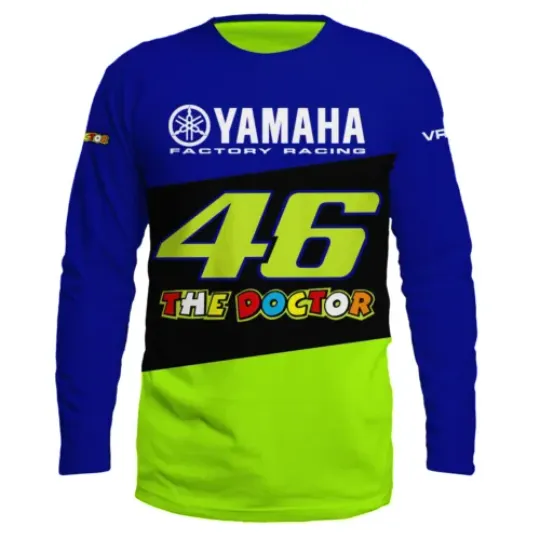 Yamaha Long Sleeve Handmade 3D Print Moto Fan Premium T-Shirt, Unisex Gift