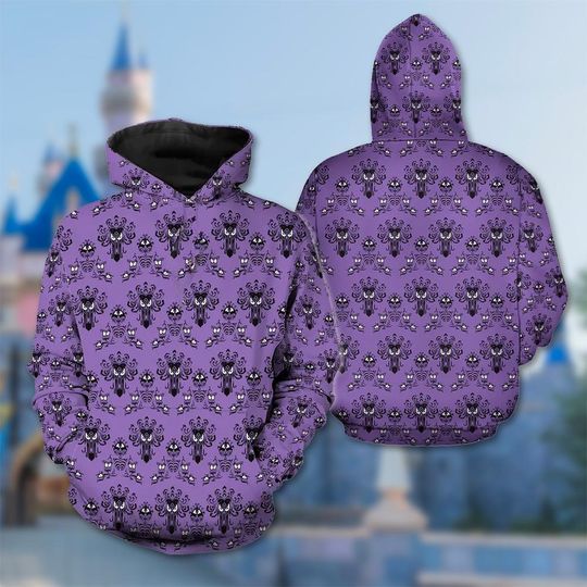 Haunted Mansion Halloween Streetwear Hoodie, Horror Movie Hoodie, Haunted Mansion Halloween Costume For Family Group T Shirt