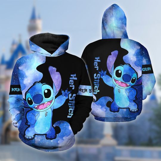 Personalized Alien Couple Hoodie, His And Her Couple 3D Shirt, Cute Alien 3D Printed Hoodie, All Over Hoodie, Family Matching Party Gift