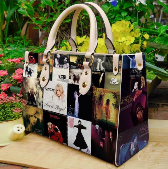 Stevie nicks Music Women Leather Bag,Stevie nicks Lover Handbag,Stevie nicks Women Handbag, Leather Bag,Shopping Bag