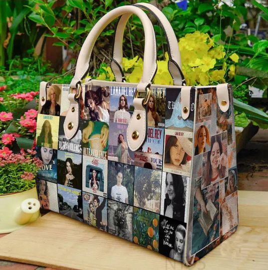 Lana Del Rey Singer Music Premium Leather Bag,Lana Del Rey Bags And Purses,Lana Del Rey Lover's Handbag,Woman Handbag