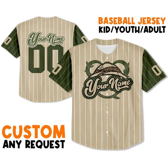Personalize Disney Mickey Safari Jersey, Custom Kid Youth Adult Baseball Jersey, Custom Disney Shirt, Disney Birthday Gift