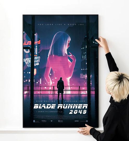 Blade Runner 2049 Movie Poster High Quality Print Photo Wall Art Canvas Cloth Poster