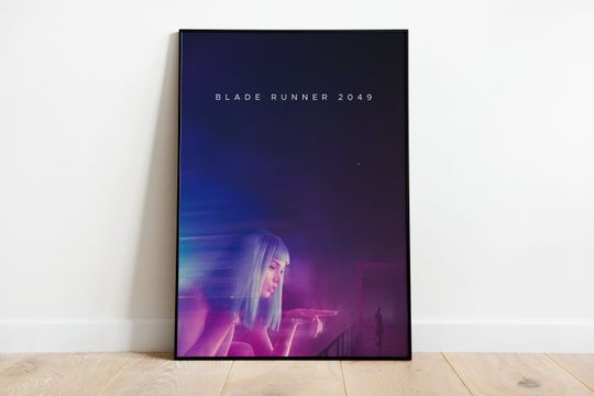 Blade Runner 2049 Minimalist Poster | Movie Print | Movie Wall Art | Joi Blade Runner | Ryan Gosling