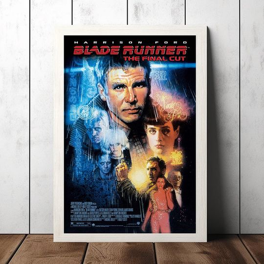 Blade Runner (1982) Classic Movie Poster - Film Fan Collectibles - Vintage Movie Poster - Home Decor - Wall Art - Poster Gifts
