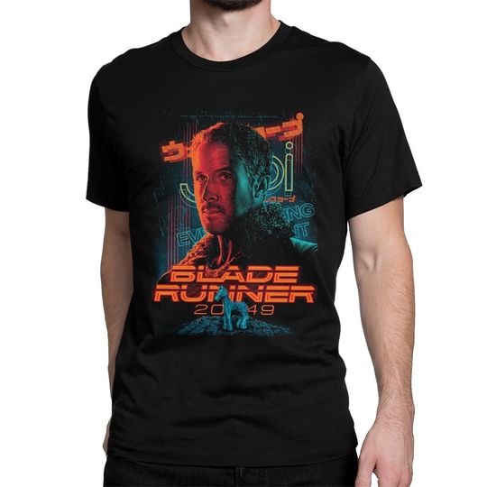 Blade Runner 2049 T-Shirt, Cotton Short Sleeve Shirt