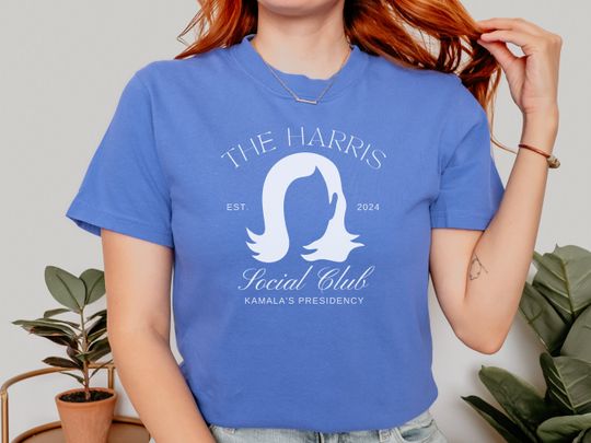 The Harris Soociial Clubb Shirt Kamala Harris Shirt Activist Shirt Anti Trump Shirt