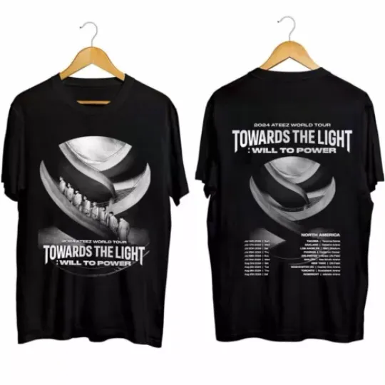 ATEEZ World Tour 2024 Towards The Light : Will To Power North America Shirt