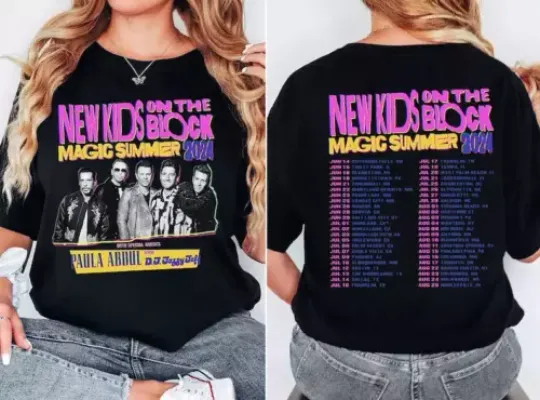 NK on The Block The Magic Summer Tour 2024 Shirt, NKOT Block Fan Shirt