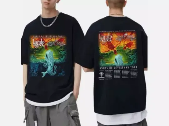Ashes of Leviathan Tour 2024 Lamb of God T-Shirt