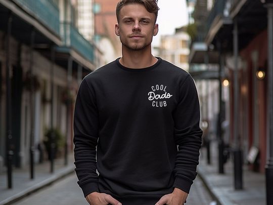 Cool Dads Club Sweatshirt, Funny Husband Sweater, Gift for Him, Father's Day Shirt, Cool Dad T-Shirt, Best Daddy Shirt, Dad Lover Sweater