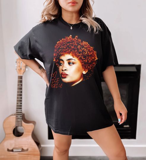 Ice Spice Shirt, Vintage Rap Tee Ice Spice, Hip Hop Graphic Print T-Shirt, Merch T Shirt Ice Spice Munch