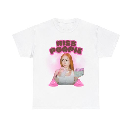 Ice Spice | Miss Poopie Graphic Tee | UNISEX Heavy Cotton Tee