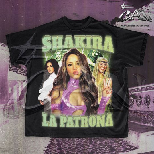 ShakiraIce Shirt, Vintage Cotton Short Sleeve Shirt, Music Graphic Print T-Shirt, Merch T Shirt Ice Spice Munch