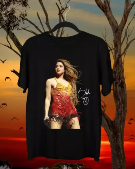 ShakiraIce Shirt, Vintage Cotton Short Sleeve Shirt, Music Graphic Print T-Shirt, Merch T Shirt Ice Spice Munch