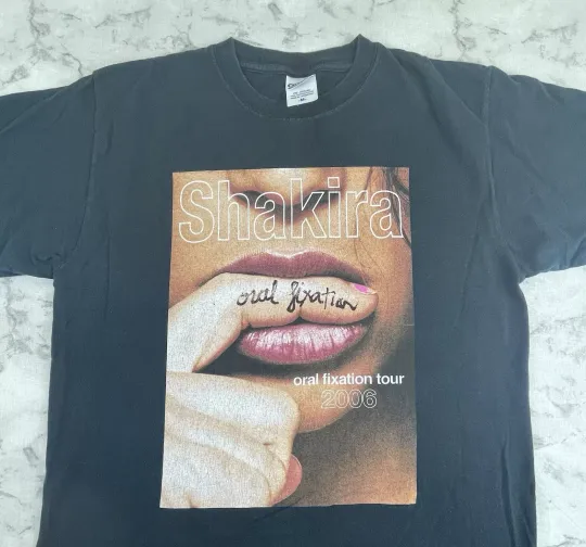 ShakiraIce Shirt, Vintage Cotton Short Sleeve Shirt, Music Graphic Print T-Shirt, Merch T Shirt Ice Spice Munch