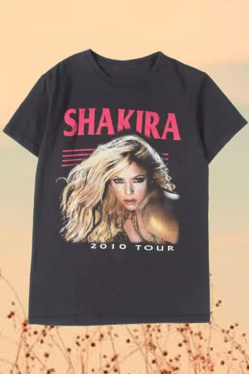 ShakiraIce Shirt, Vintage Cotton Short Sleeve Shirt, Music Graphic Print T-Shirt, Merch T Shirt Ice Spice Munch