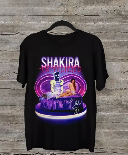 ShakiraIce Shirt, Vintage Cotton Short Sleeve Shirt, Music Graphic Print T-Shirt, Merch T Shirt Ice Spice Munch