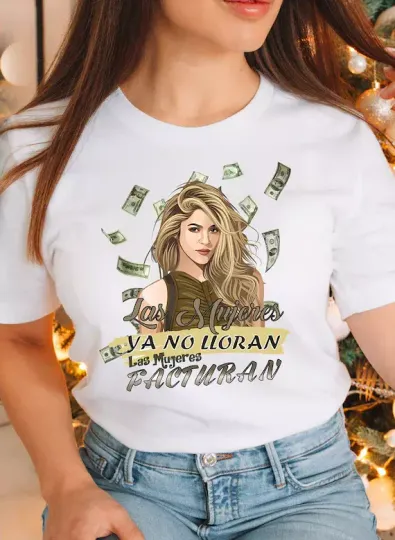 ShakiraIce Shirt, Vintage Cotton Short Sleeve Shirt, Music Graphic Print T-Shirt, Merch T Shirt Ice Spice Munch