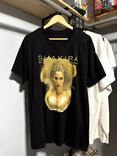ShakiraIce Shirt, Vintage Cotton Short Sleeve Shirt, Music Graphic Print T-Shirt, Merch T Shirt Ice Spice Munch