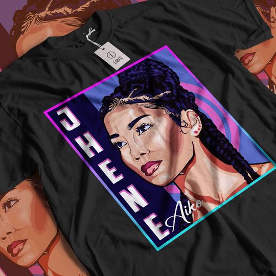 Aesthetic Jhene Aiko T-Shirt, 2024 Hot Tour Shirt, Comfortable Cotton Short Sleeve