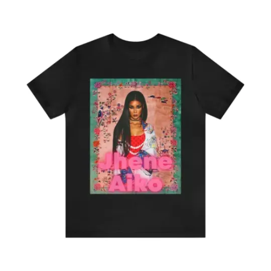 Jhene Aiko T-Shirt, 2024 Hot Tour Shirt, Comfortable Cotton Short Sleeve