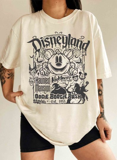 Retro Disneyland Est.1955 Halloween Shirt, Oogie Boogie Bash Shirt