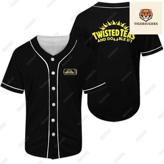 Twisted Tea Jersey Shirt, Funny Tea Shirt, Twisted Tea Baseball Shirt, Baseball Jersey Shirt, Shirt For Men, Gift For Him, Husband Gift