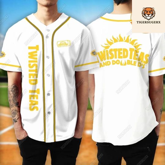 Twisted Tea Jersey Shirt, Funny Tea Baseball Jersey, Twisted Tea Baseball Shirt, Twisted Tea Jersey Men, Gift For Him, Gift For Husband
