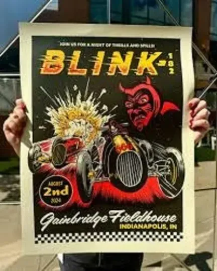 Tour Poster B182 In Indianapolis, IN On August 2, 2024