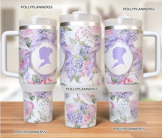 Bridgerton Tumbler 40oz, Lady Whistledown Tumbler, Bridgerton TV Show Tumbler, Insulated Tumbler, Gift For Her,Movie Tumbler Cup