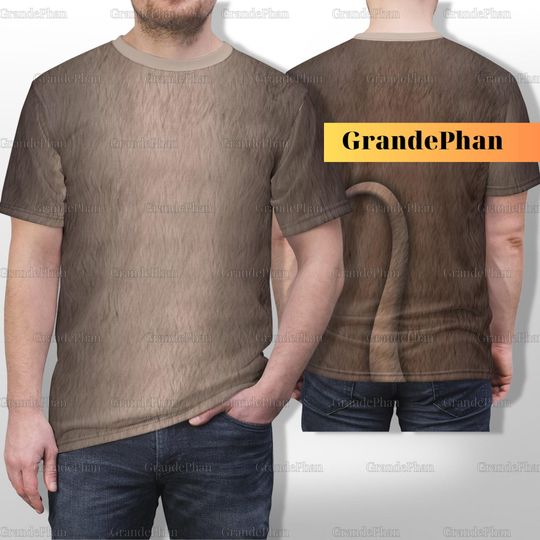 Halloween Rats Cosplay Costume T-Shirt, Disney Encanto 3D Tshirt