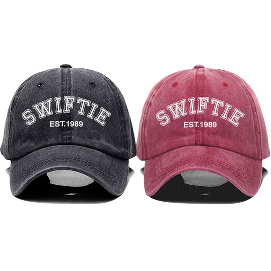 Taylors Swift 1989 Embroidery Baseball Caps For Men Women, Fashion Vintage Soft Cotton Dad Hat, Unisex Gifts From Fans