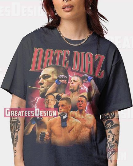 Limited Nate Diaz Shirt T-shirt, Unisex Tee, Oversize Shirt
