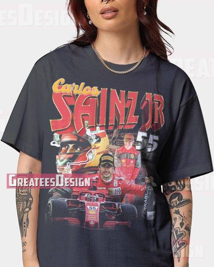 Limited Carlos Sainz Jr. Shirt T-shirt, Unisex Shirt ,Oversize Shirt